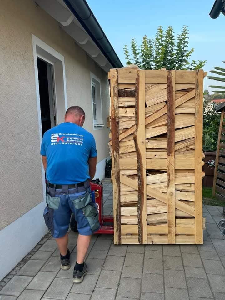 Premium Buchenholz 55 RM – Kammergetrocknetes Brennholz